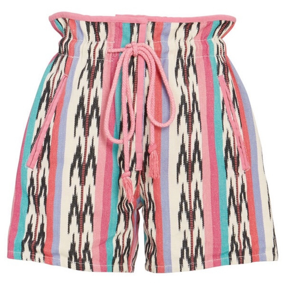 Isabel Marant ÉTOILE Inima Ikat Jacquard Shorts